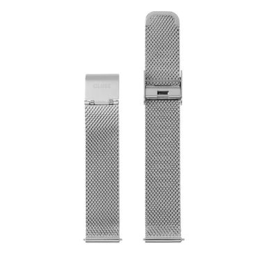 16mm / Mサイズ ステンレスメッシュベルト シルバー / シルバー