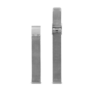 12mm / XSサイズ メッシュベルト シルバー/シルバー